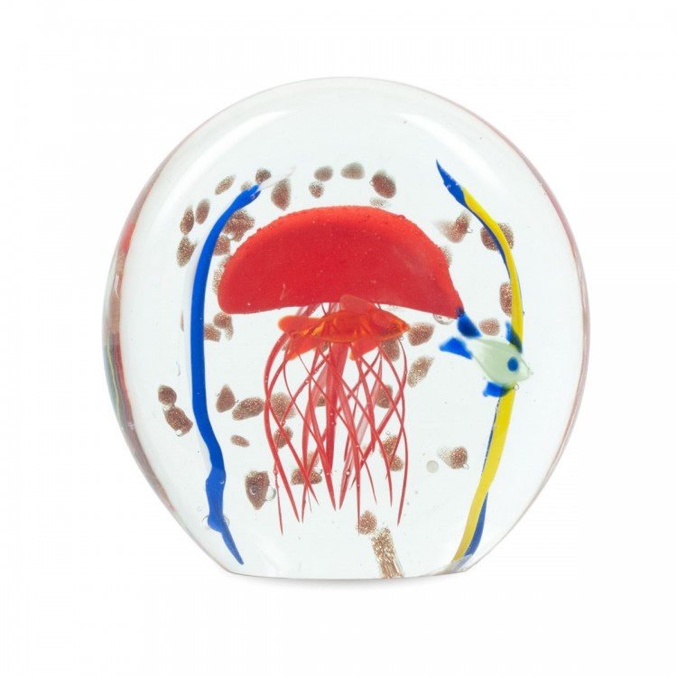 Pisapapeles medusa roja