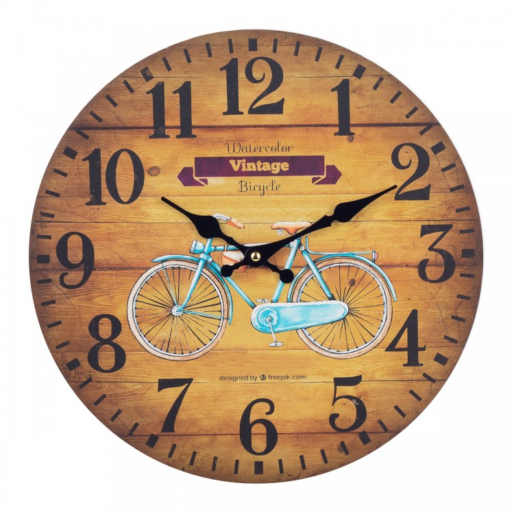 Reloj bicicleta 34cm.
