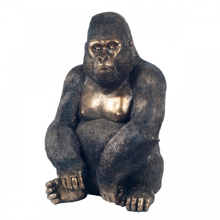 Gorila acabado bronce m