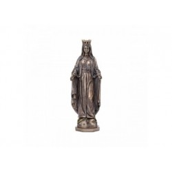 Virgen c/piedad resina bronce