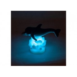 Delfin con luz