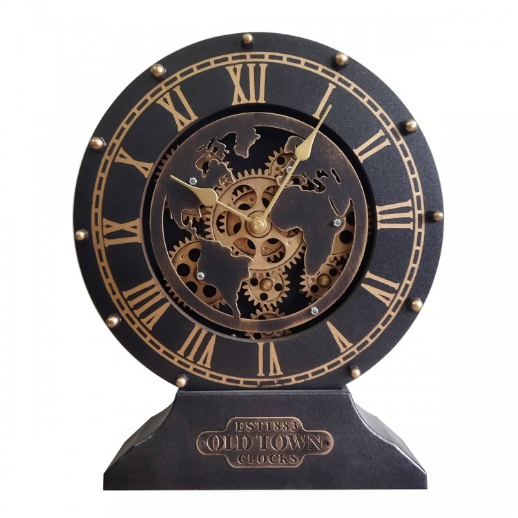 Reloj de mesa de engranaje