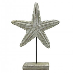 Estrella de mar de madera
