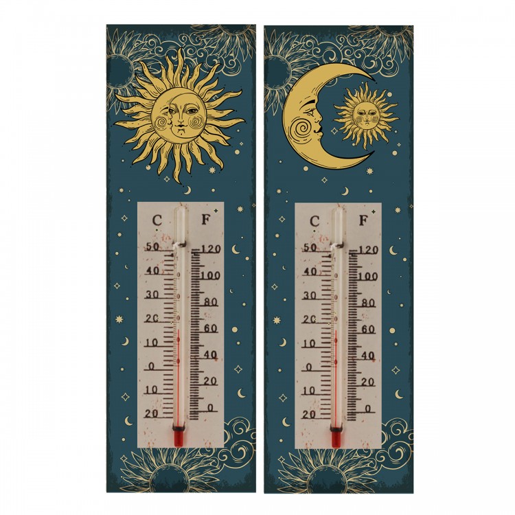 Termometro sol y luna 2 dif.