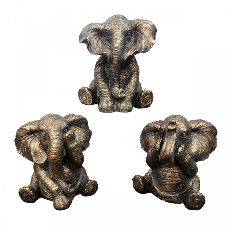 Elefantes 3 dif.