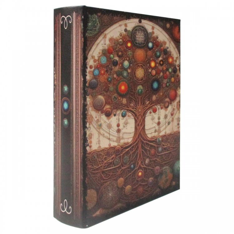 Caja libro arbol