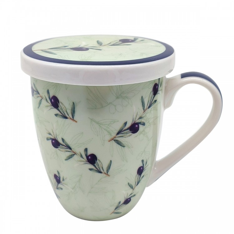 Mug aceitunas c/caja regalo