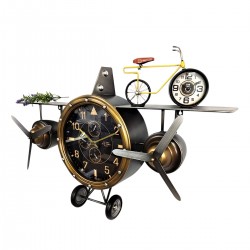 Reloj pared avion