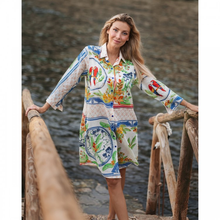 Vestido camisero s-m-l-xl