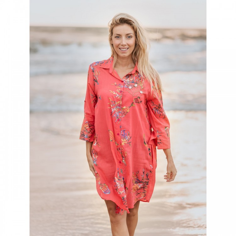 Vestido camisero 2xl-3xl