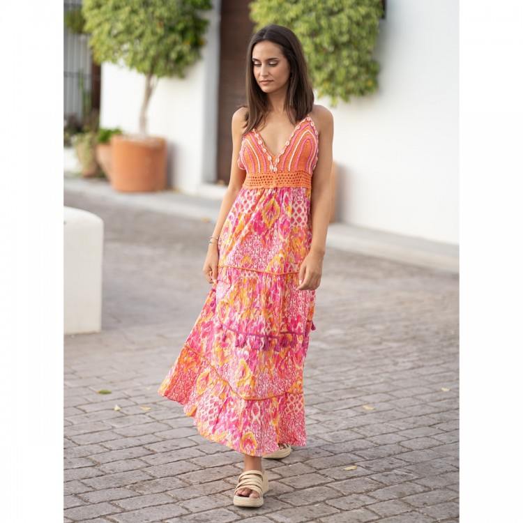 Vestido largo s-m-l-xl