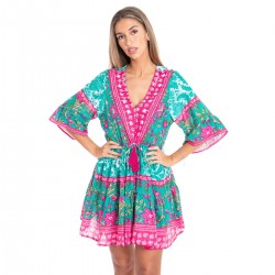 Vestido corto talla unica