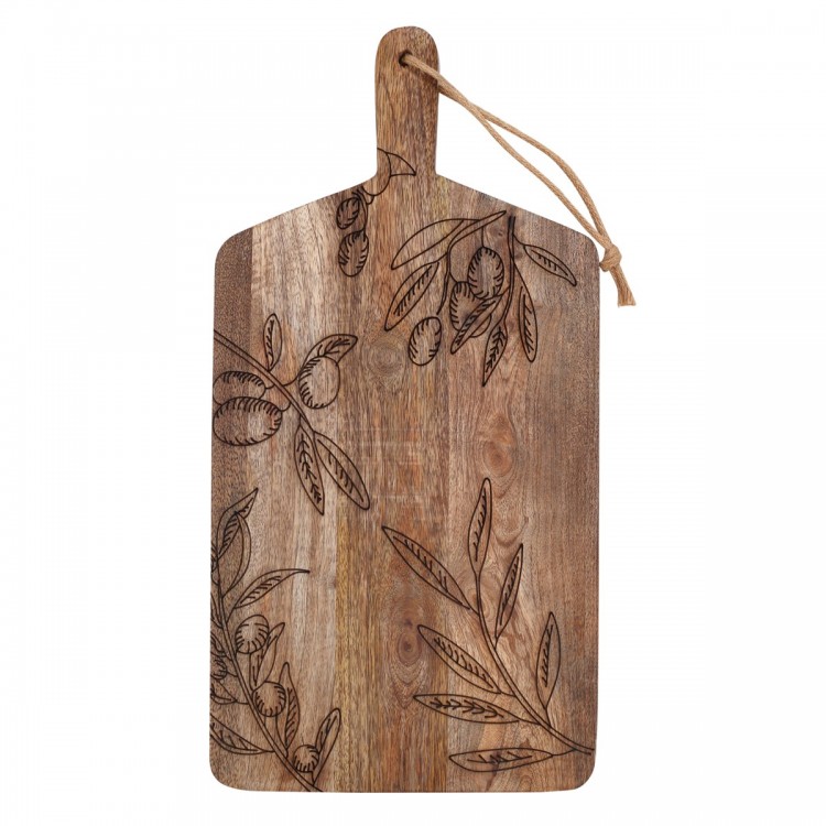 Tabla cortar aceitunas