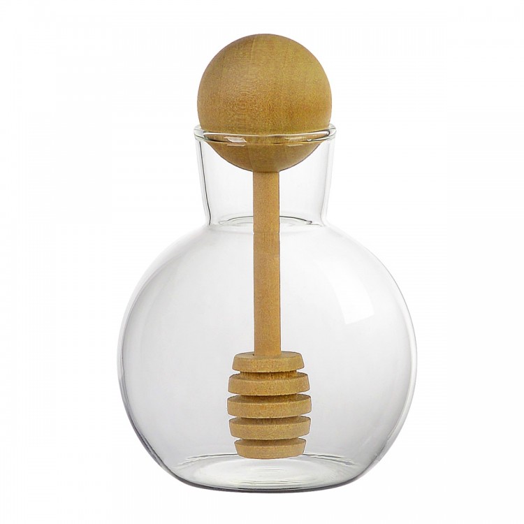 Tarro miel con cuchara 250ml