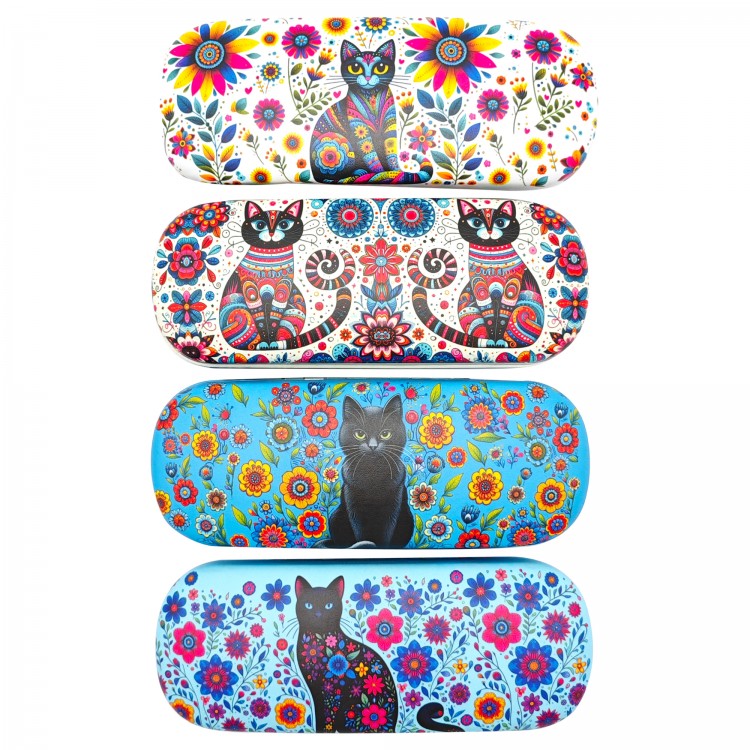 Estuche gafas gato pop 4 dif.
