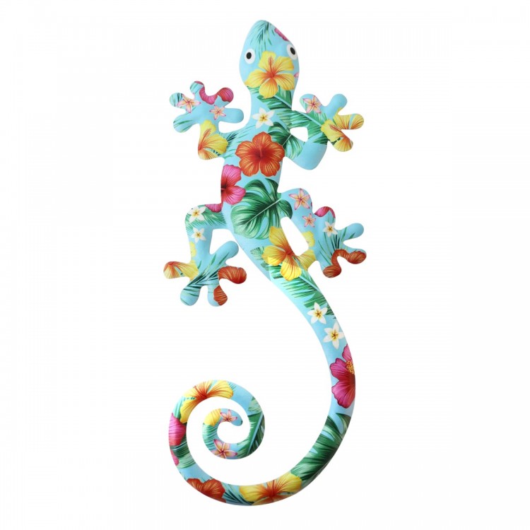 Adorno pared lagarto