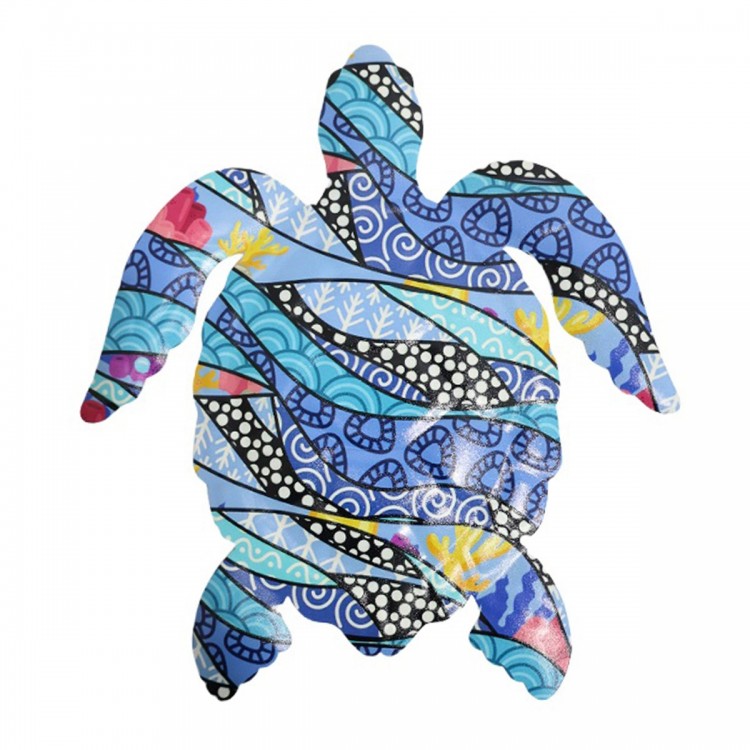 Adorno pared tortuga