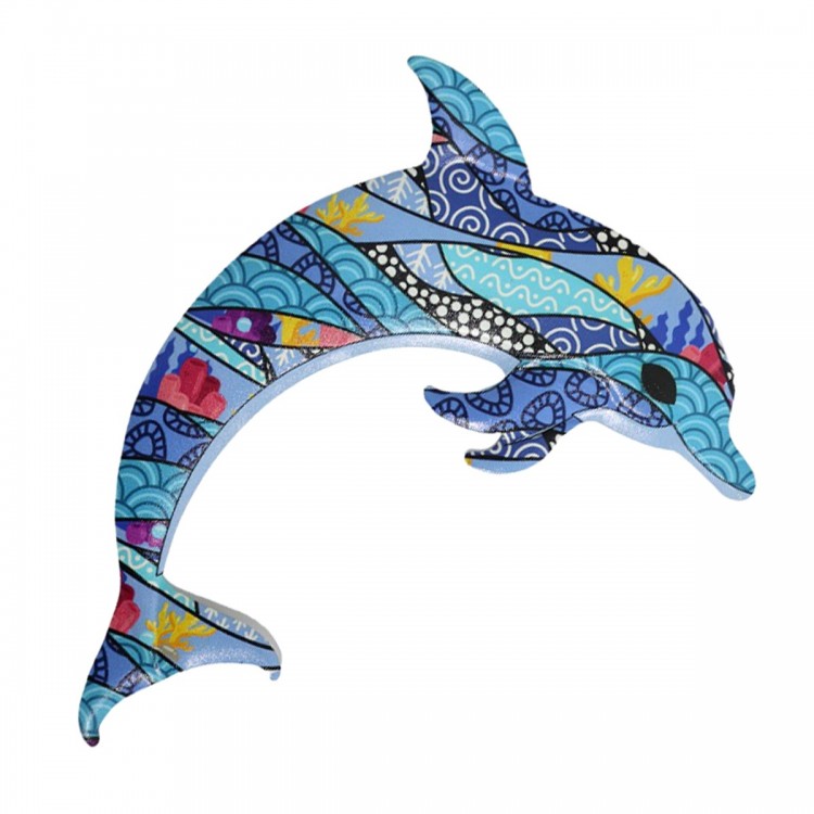 Adorno pared delfin