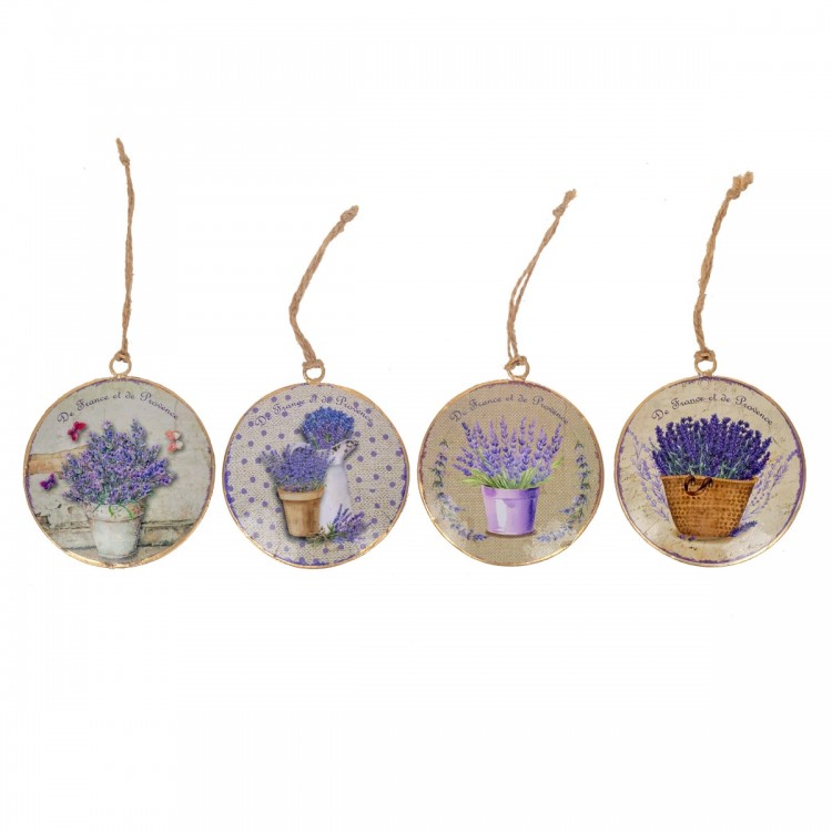 Colgante lavanda 4 dif.