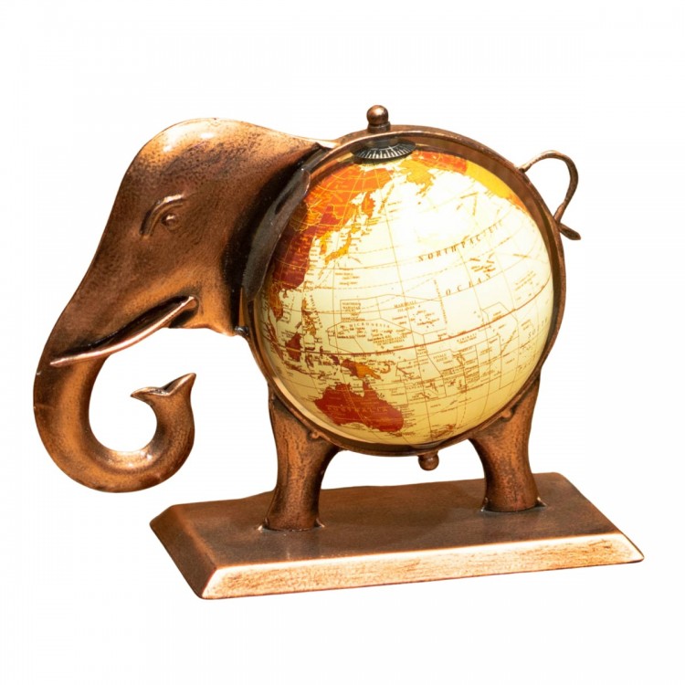 Globo mundo elefante