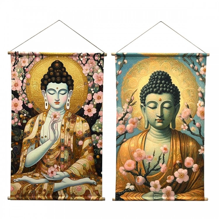 Lienzo enrollable buda 2 dif.