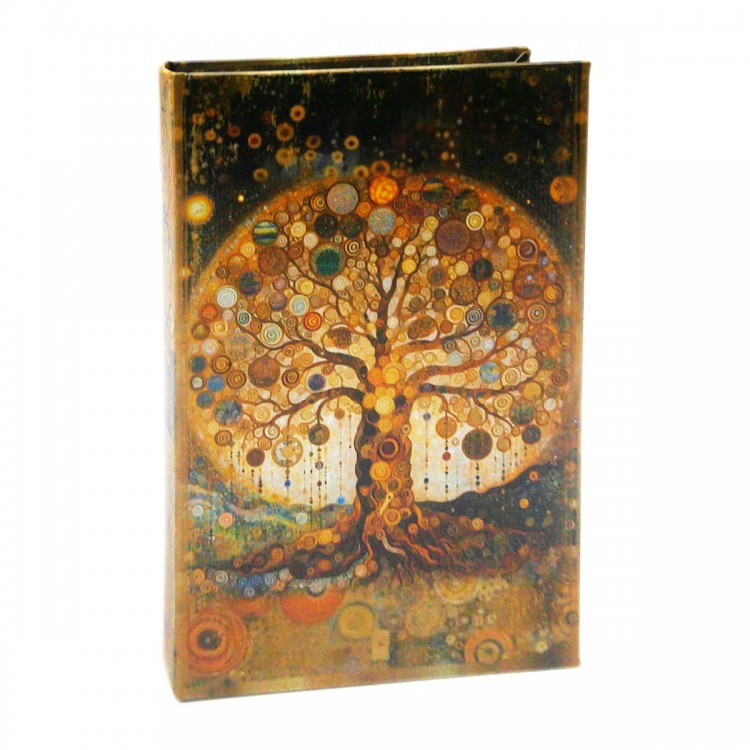 Caja libro arbol vida