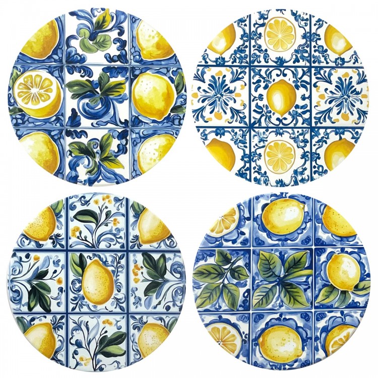 Posavasos limones 4 dif.