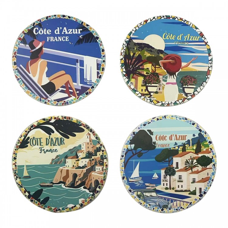 Salvamantel costa azul 4 dif.