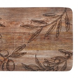 Tabla cortar aceitunas