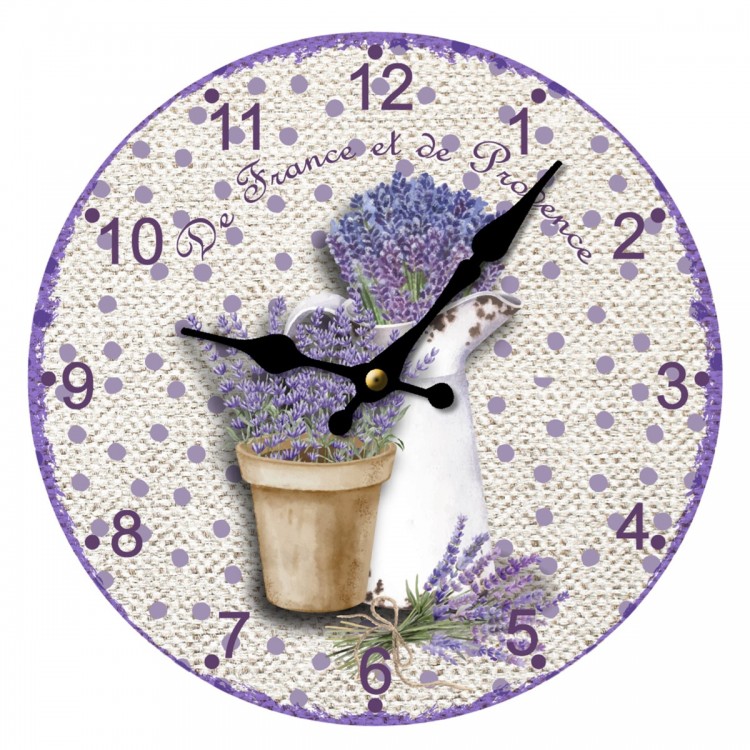 Reloj lavanda