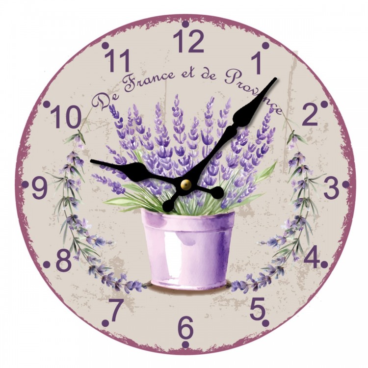 Reloj lavanda