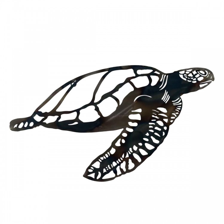 Adorno pared tortuga