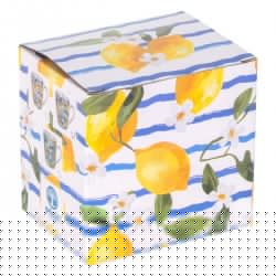 Mug limones c/caja regalo