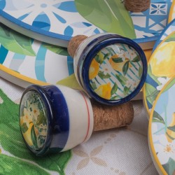 Tapon vino limones c/exp.