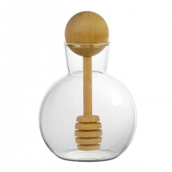 Tarro miel con cuchara 250ml