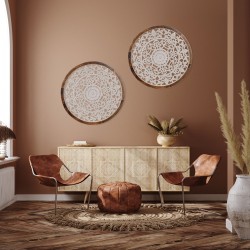 Adorno pared redondo