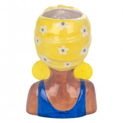 Jarron busto mujer gra.