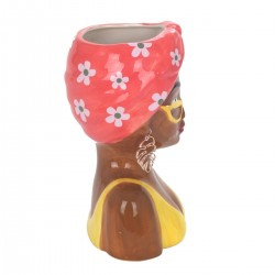 Jarron busto mujer gra.