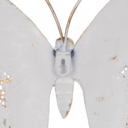 Adorno pared mariposa gra.