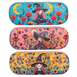 Estuche gafas bruja 3 dif.