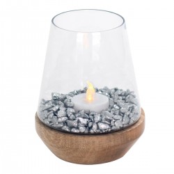 Jarron portavelas peq.