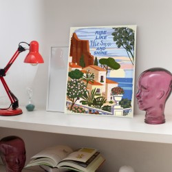 Placa pared 25x33 ctm.