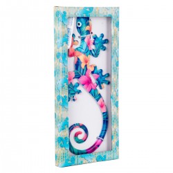 Adorno pared lagarto