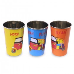 Oferta vaso tuc tuc 3 dif.
