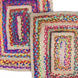 Alfombra multicolor rect.60x80