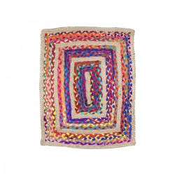 Alfombra multicolor rect.60x80