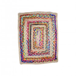 Alfombra multicolor rect.60x80