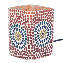 Lampara rect. mosaico