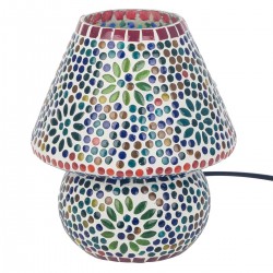 Lampara seta med.mosaico