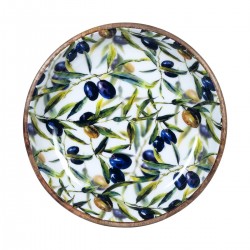 Plato hondo aceitunas gr.